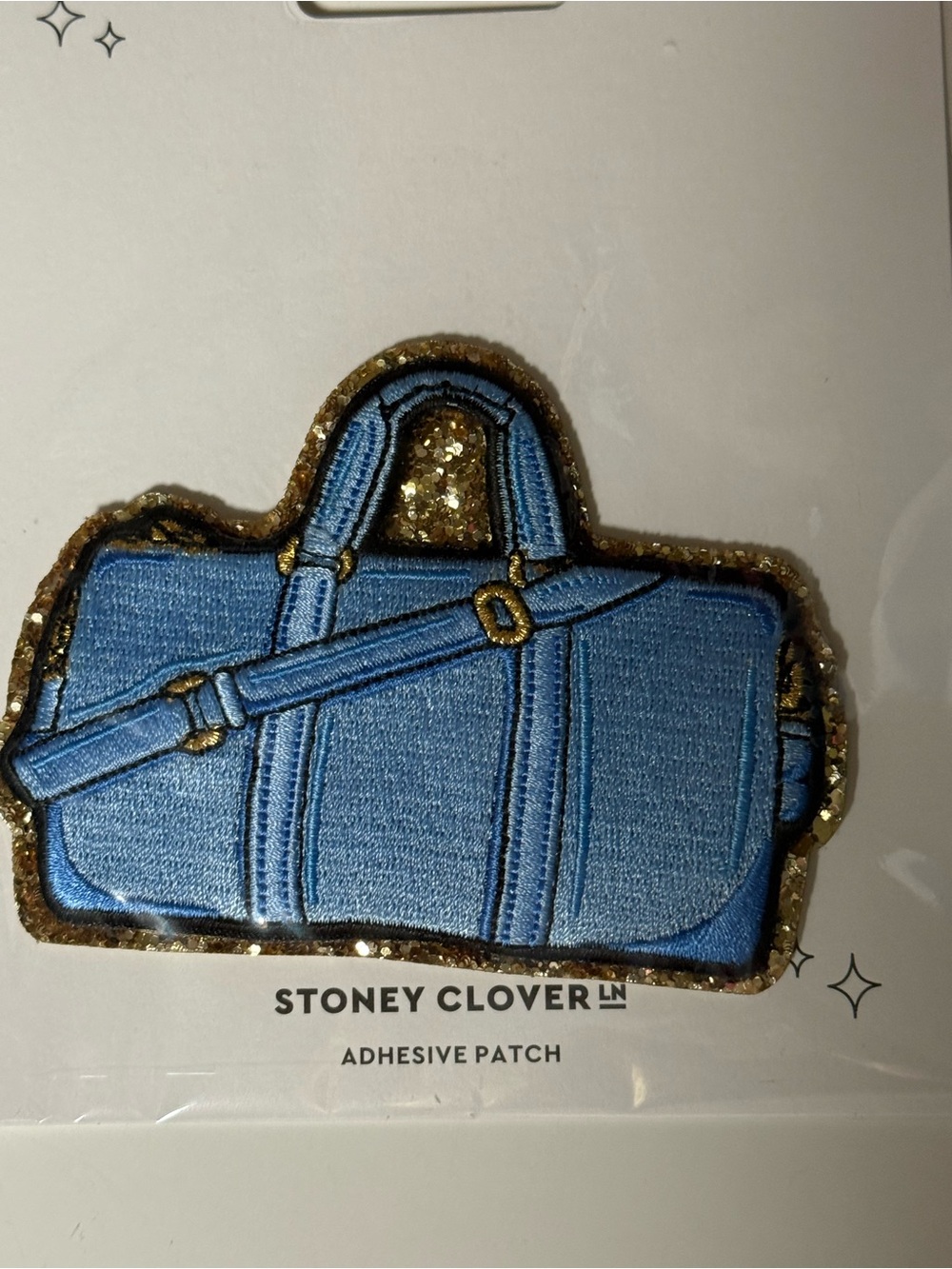 Stoney Clover Lane duffel bagSticker Patch
